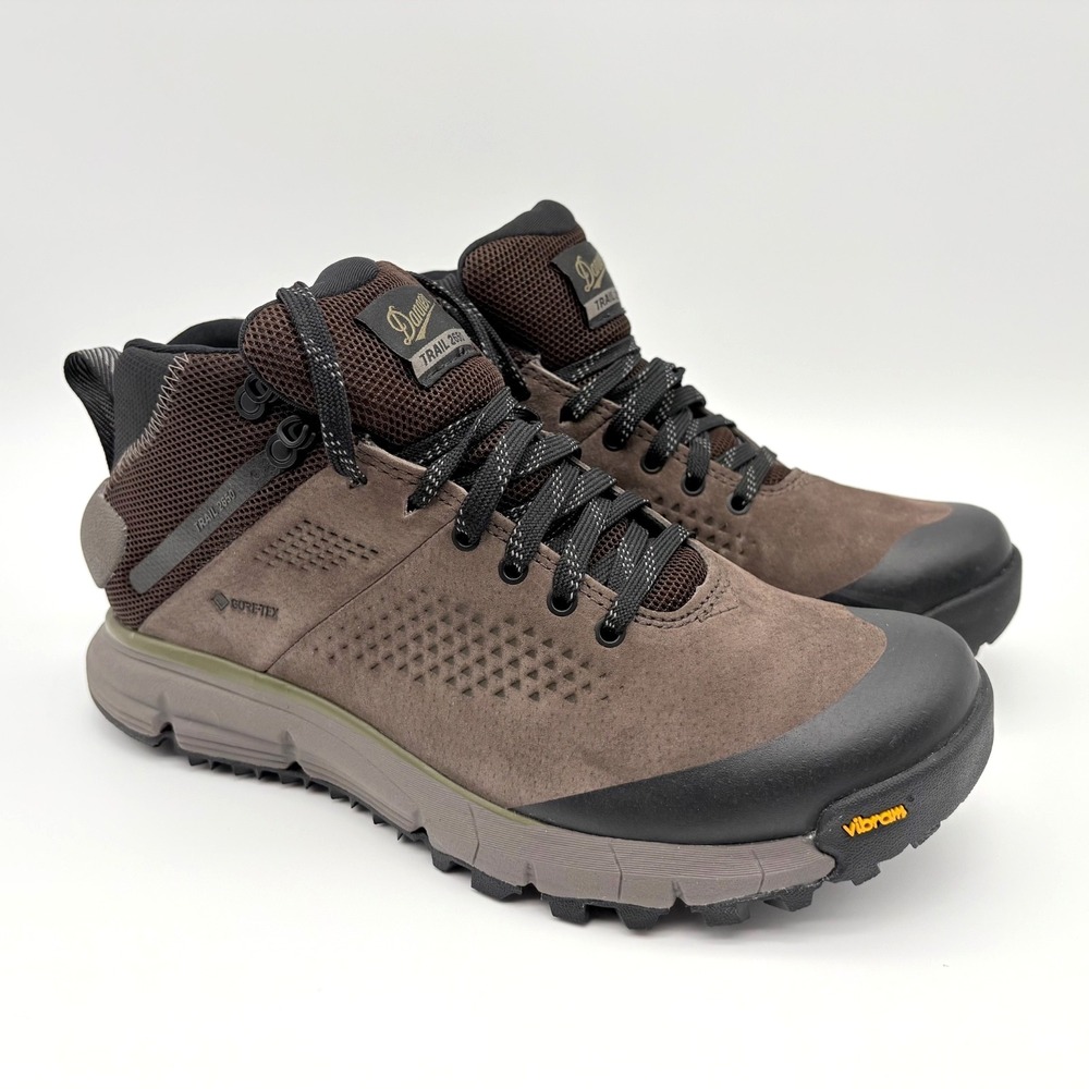 Danner Trail 2650 Mid 4" GTX Hiking Boots Shoes Mens Size 8D Brown Waterproof
